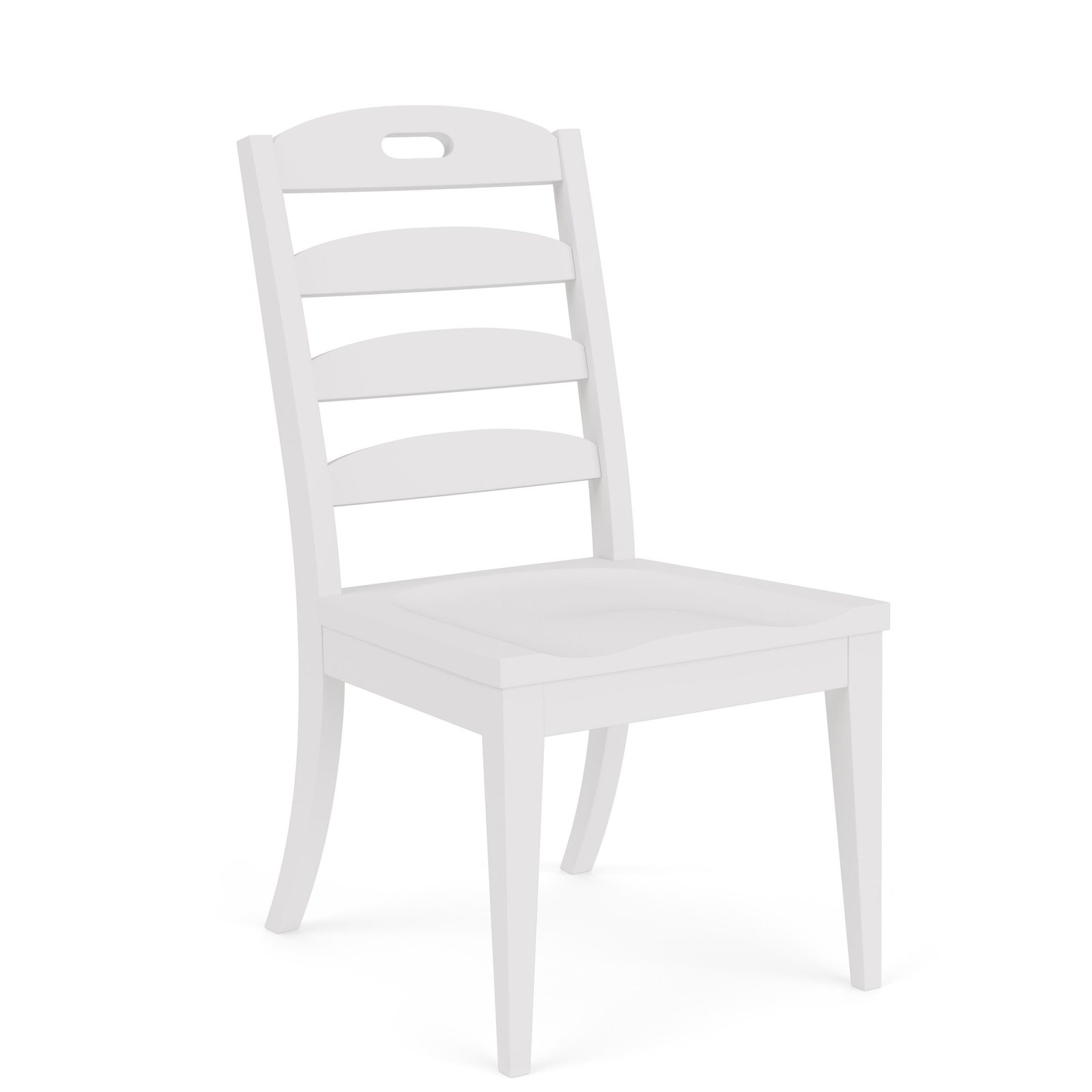 Cora Ladderback Side Chair in Cloud - Image 5