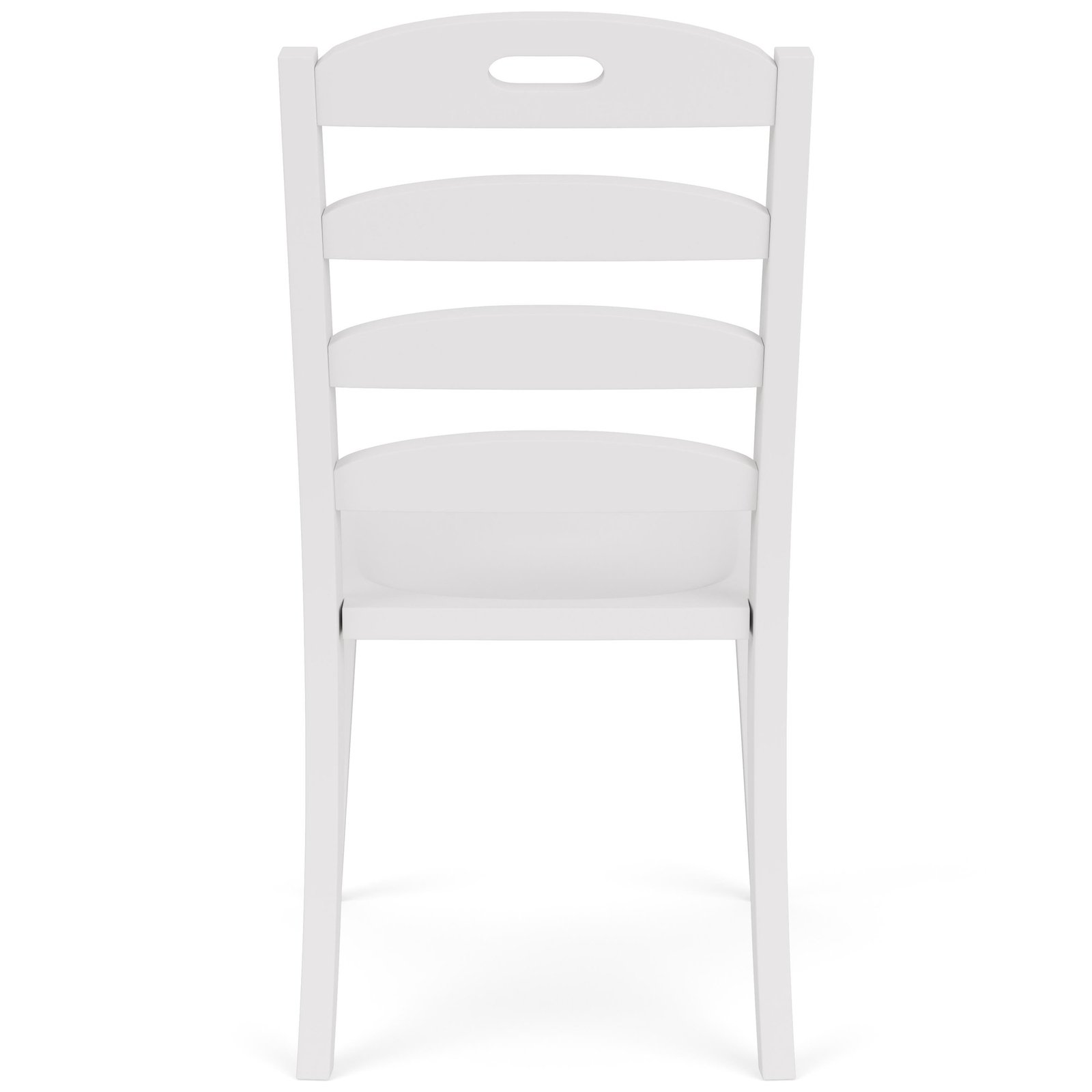 Cora Ladderback Side Chair in Cloud - Image 3