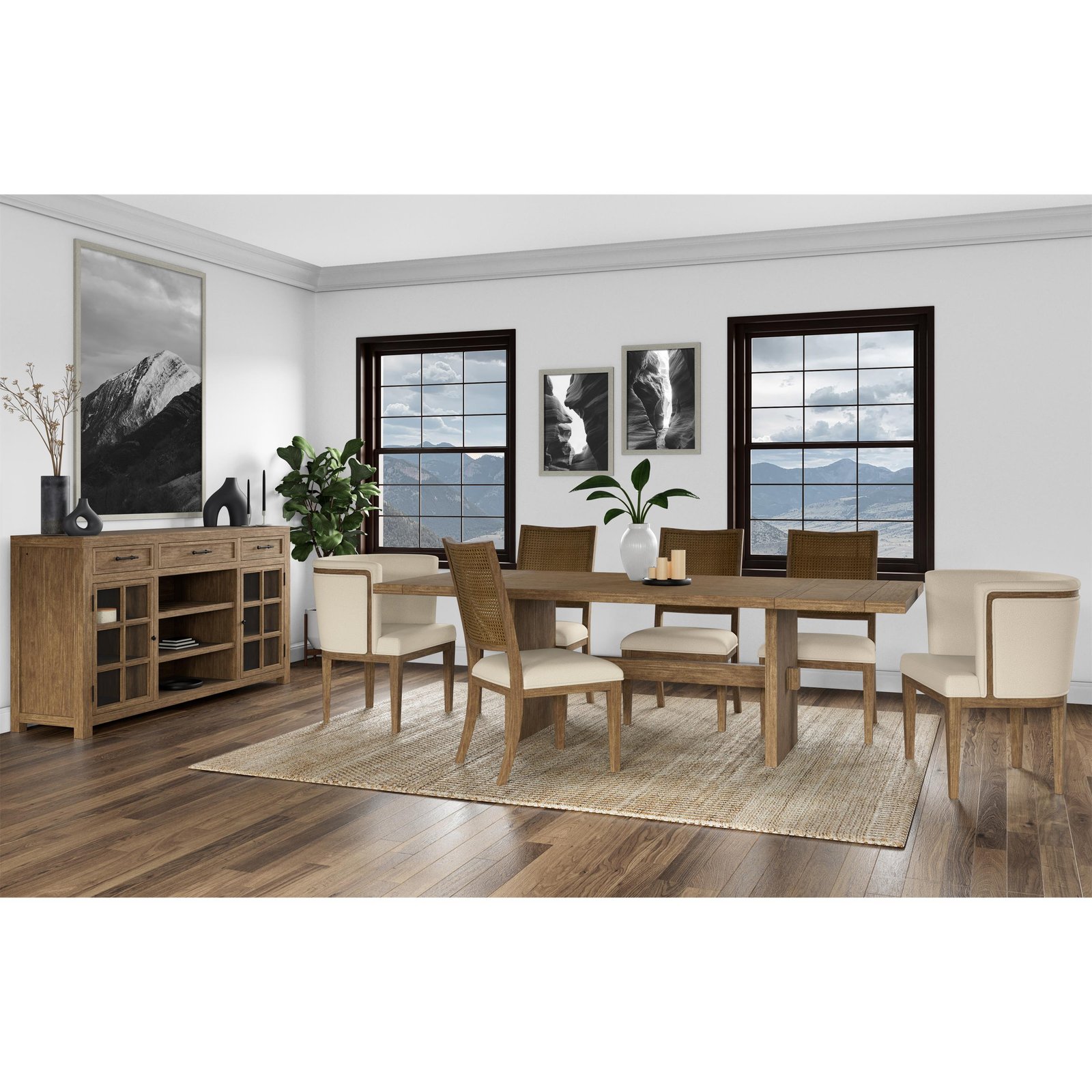 Bozeman Upholstered Hostess Chair in Toasted Almond - Image 4