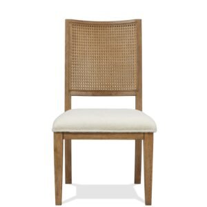 Bozeman Cane Back Side Chair in Toasted Almond