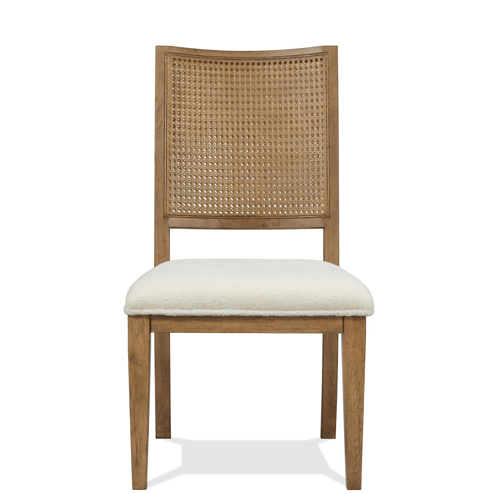 Bozeman Cane Back Side Chair in Toasted Almond