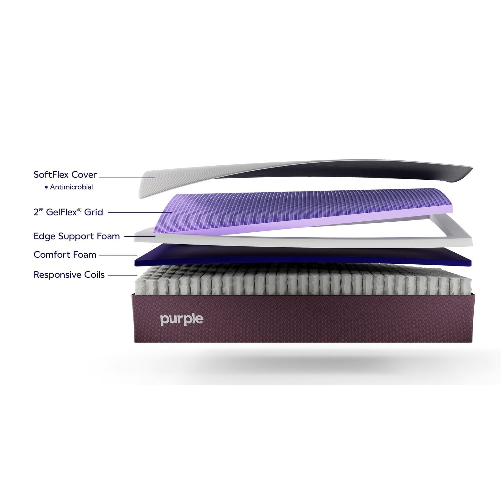 Purple Restore Soft Mattress - Image 23