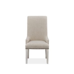 Bronwyn Upholstered Host Side Chair (2/ctn) in Alabaster