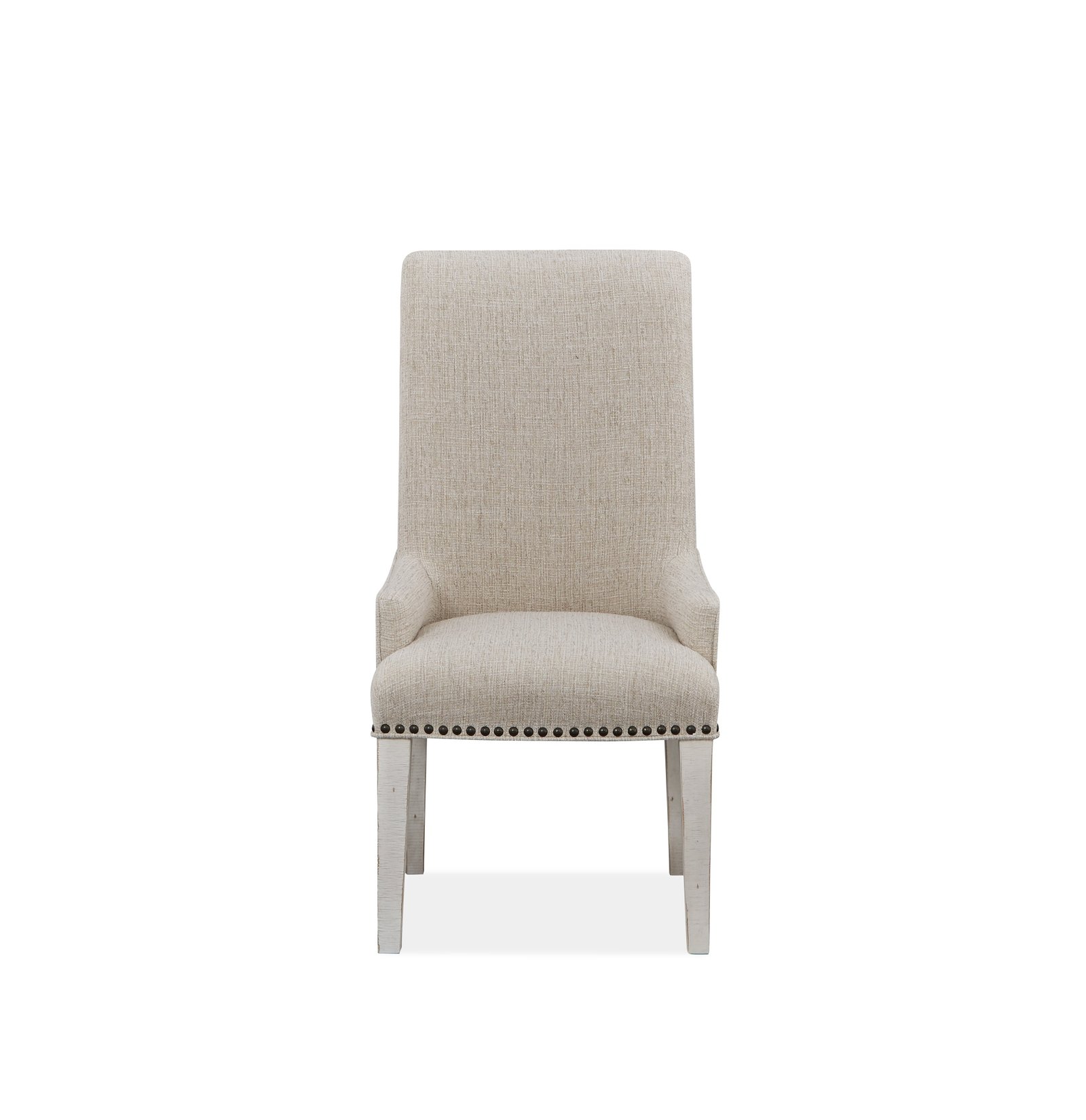 Bronwyn Upholstered Host Side Chair (2/ctn) in Alabaster