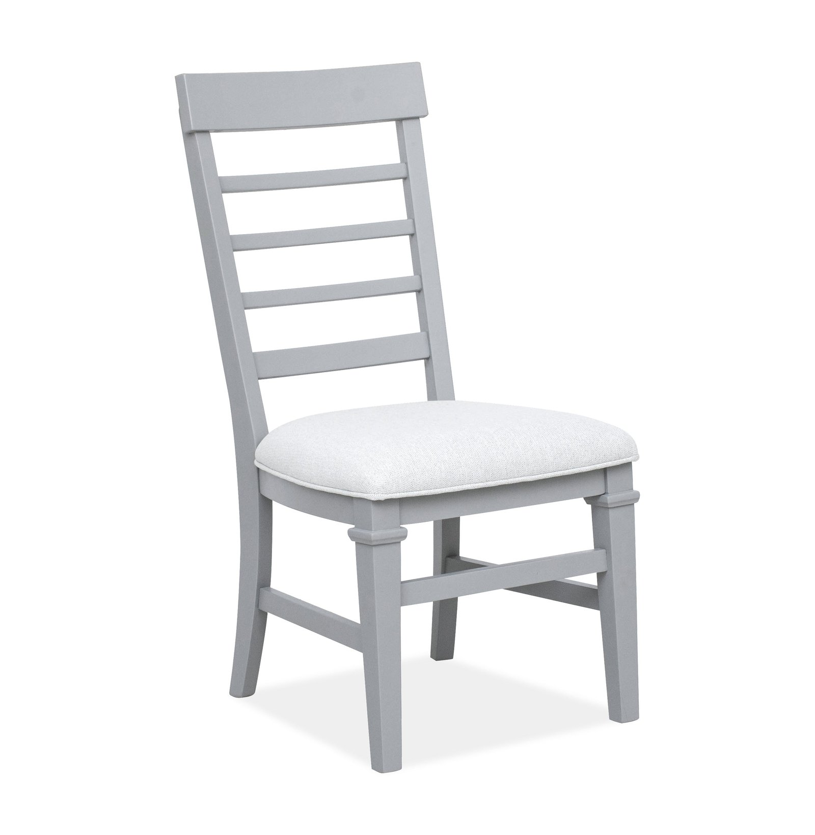 Charleston Dining Side Chair w/Upholstered Seat (2/ctn) A- Grey in Harbor Gray - Image 2