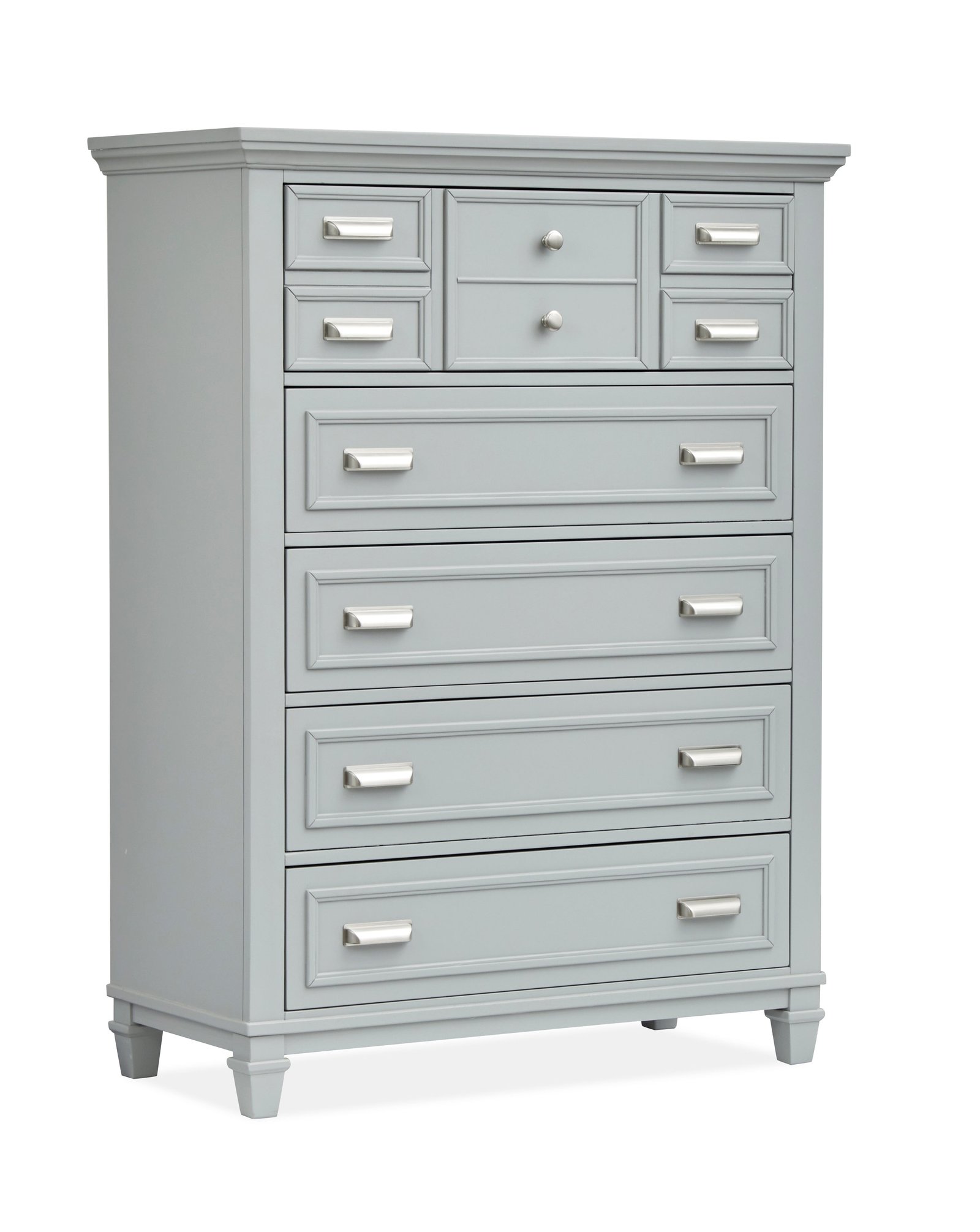 Charleston Drawer Chest in Harbor Gray - Image 2