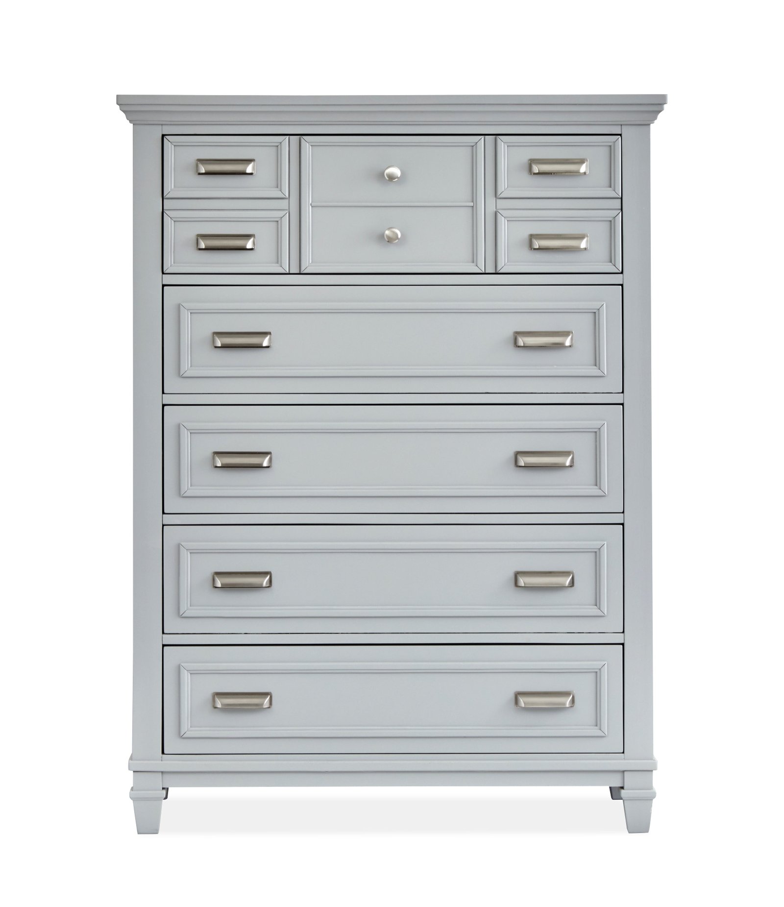 Charleston Drawer Chest in Harbor Gray