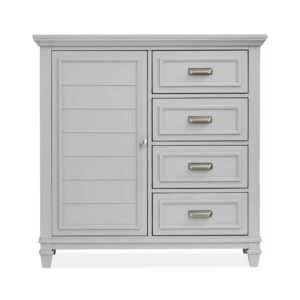 Charleston Door Chest in Harbor Gray