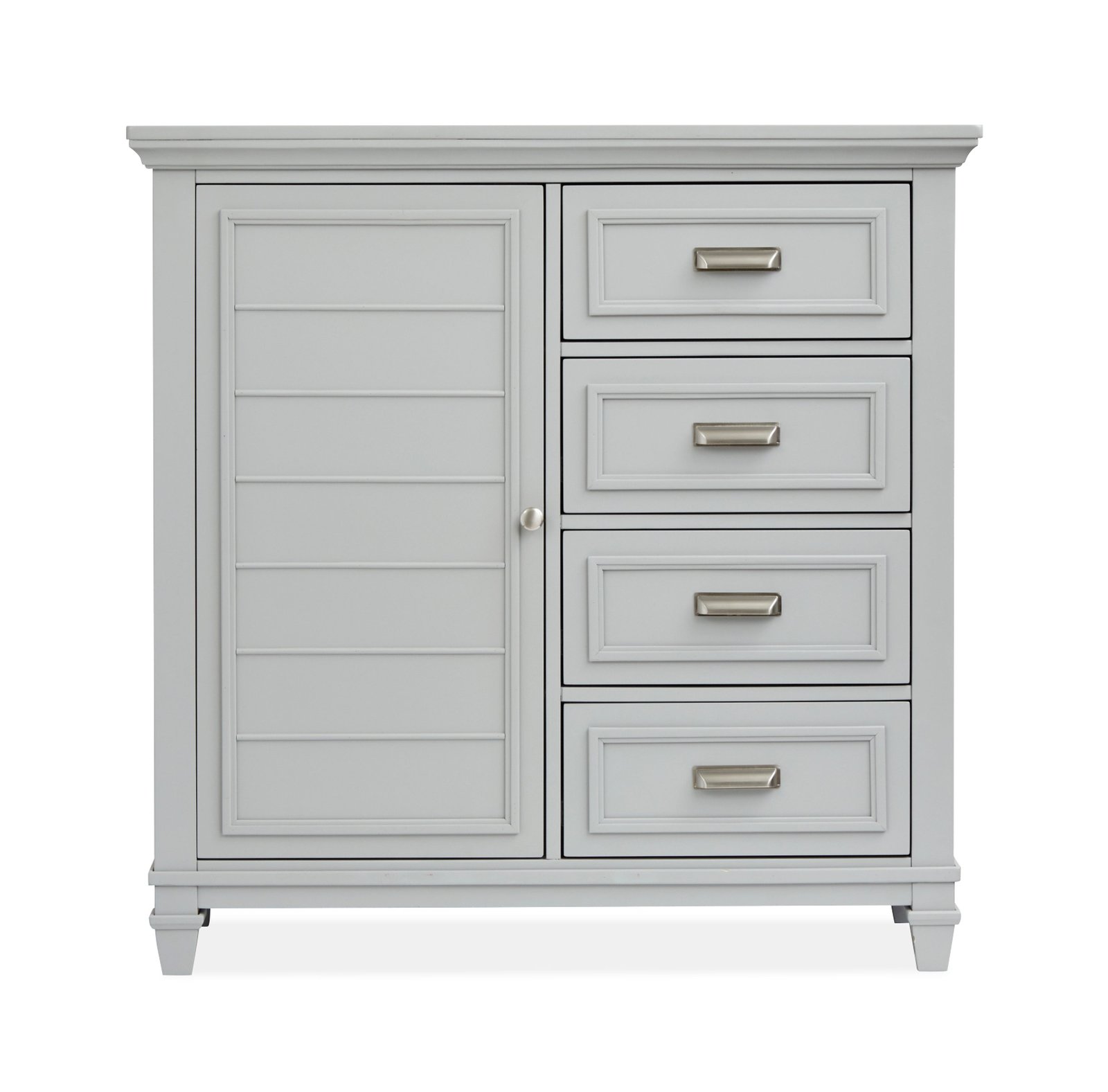Charleston Door Chest in Harbor Gray