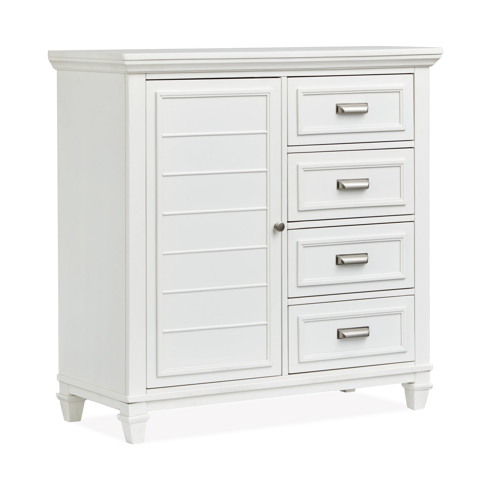 Charleston Door Chest in White Dove - Image 2