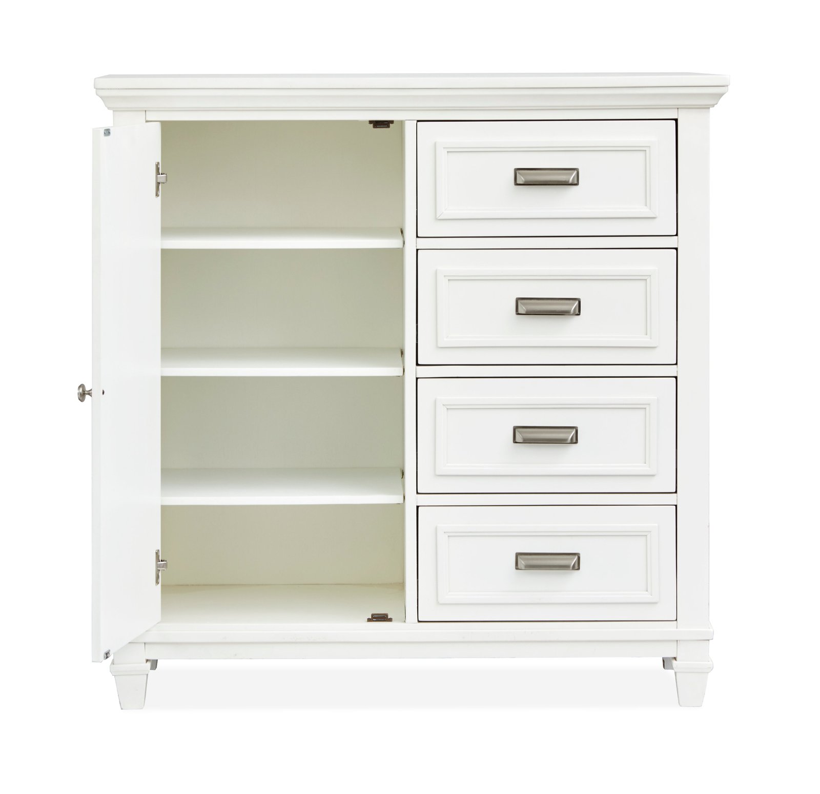 Charleston Door Chest in White Dove - Image 3