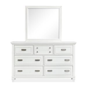 Charleston Drawer Dresser in White Dove