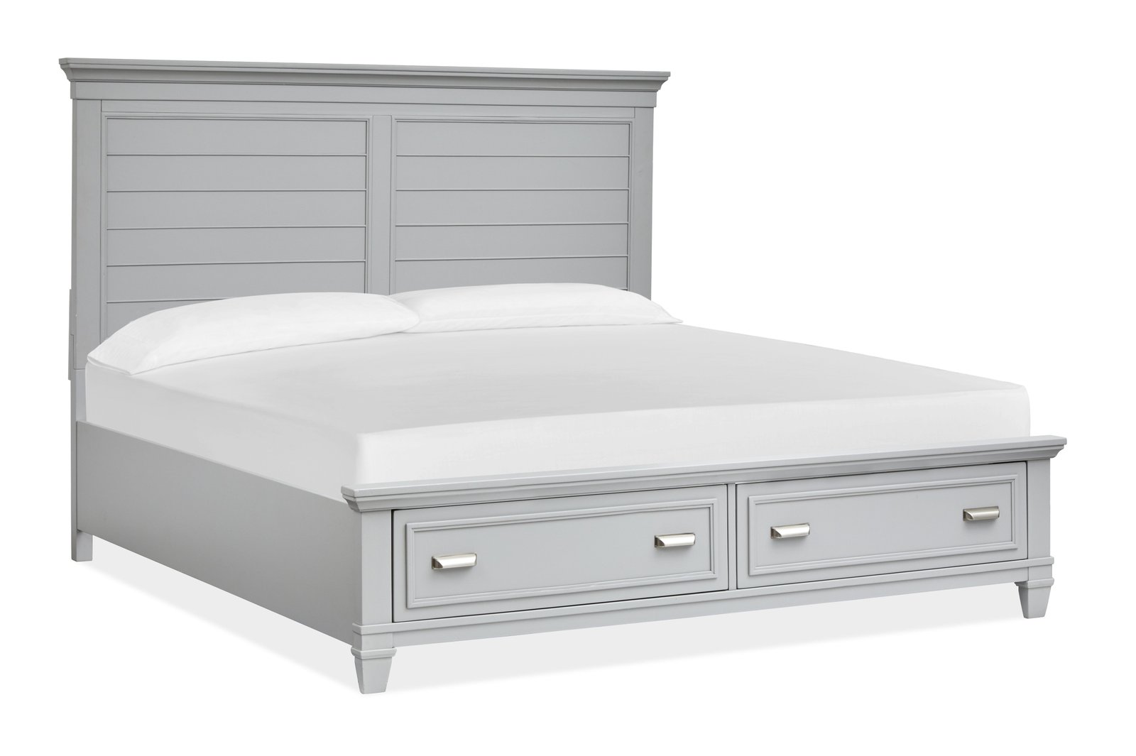 Charleston Panel Storage Bed in Harbor Gray - Image 7