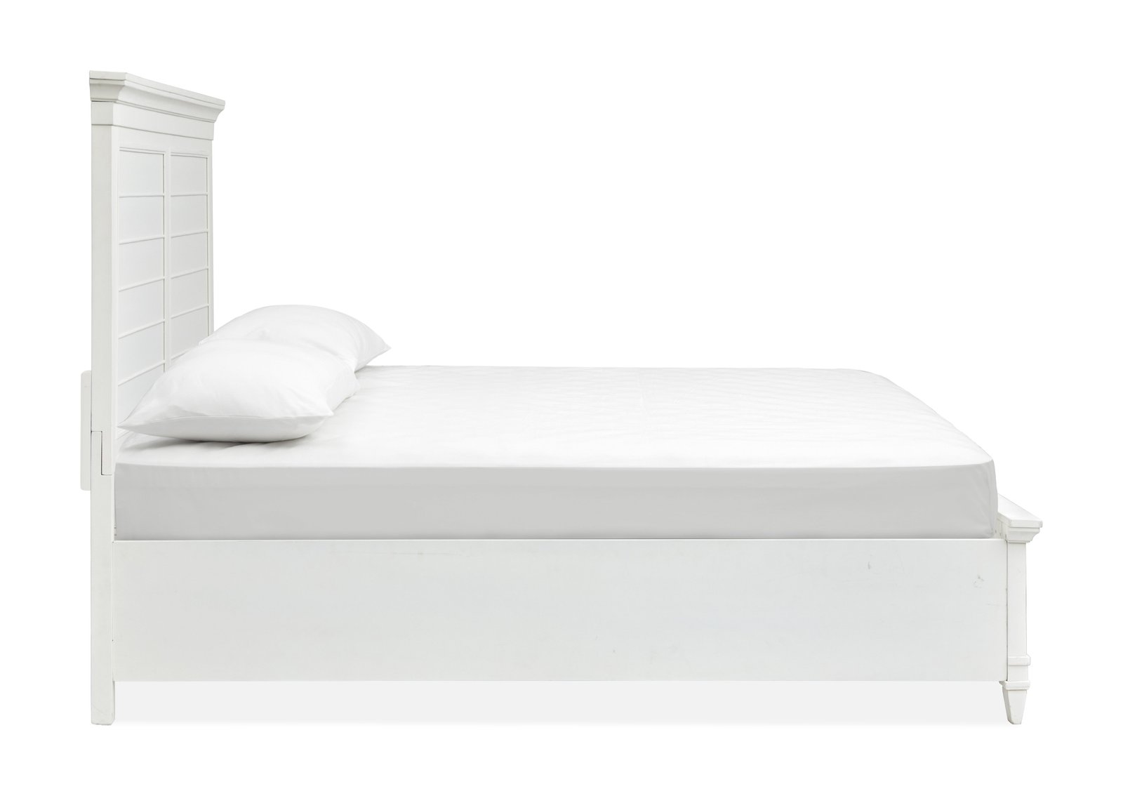Charleston Panel Storage Bed in White Dove - Image 11