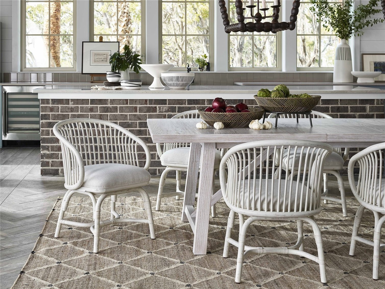 Getaway Aruba Rattan Chair in Egret - Image 4