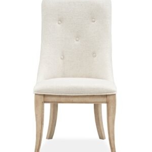 Harlow Dining Arm Chair w/Upholstered Seat & Back (2/ctn) in Weathered Bisque