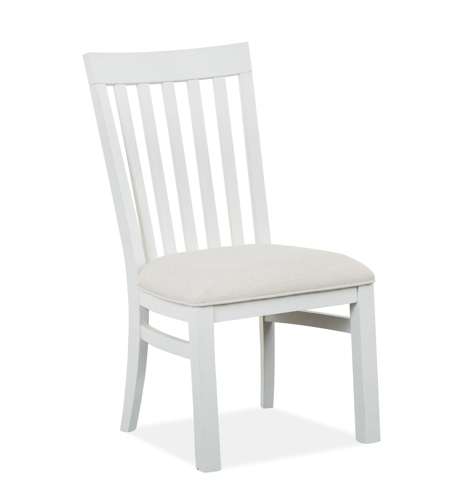 Harper Springs Dining Side Chair with Upholstered Seat (2/ctn) in Silo White - Image 3