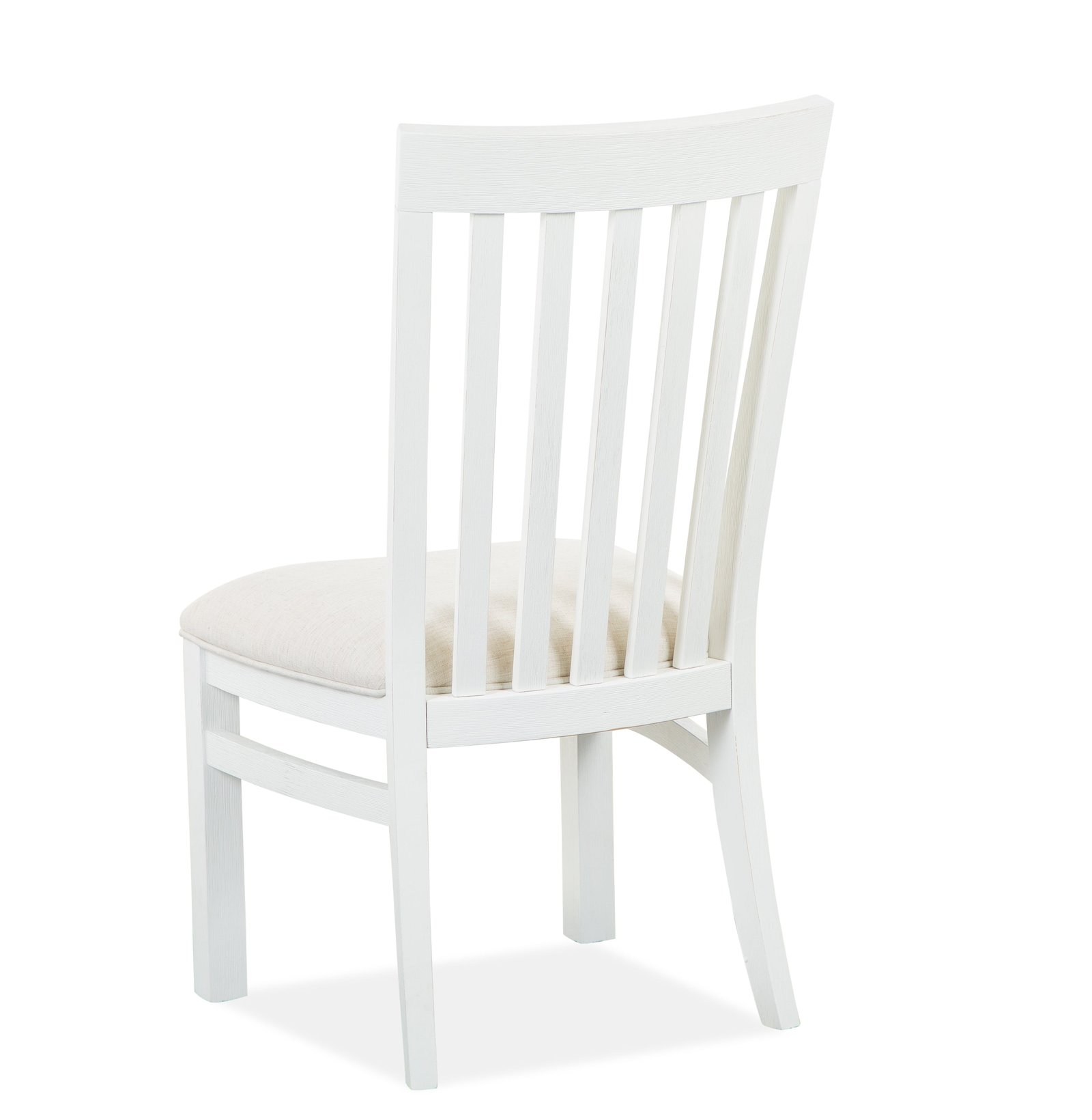 Harper Springs Dining Side Chair with Upholstered Seat (2/ctn) in Silo White - Image 2