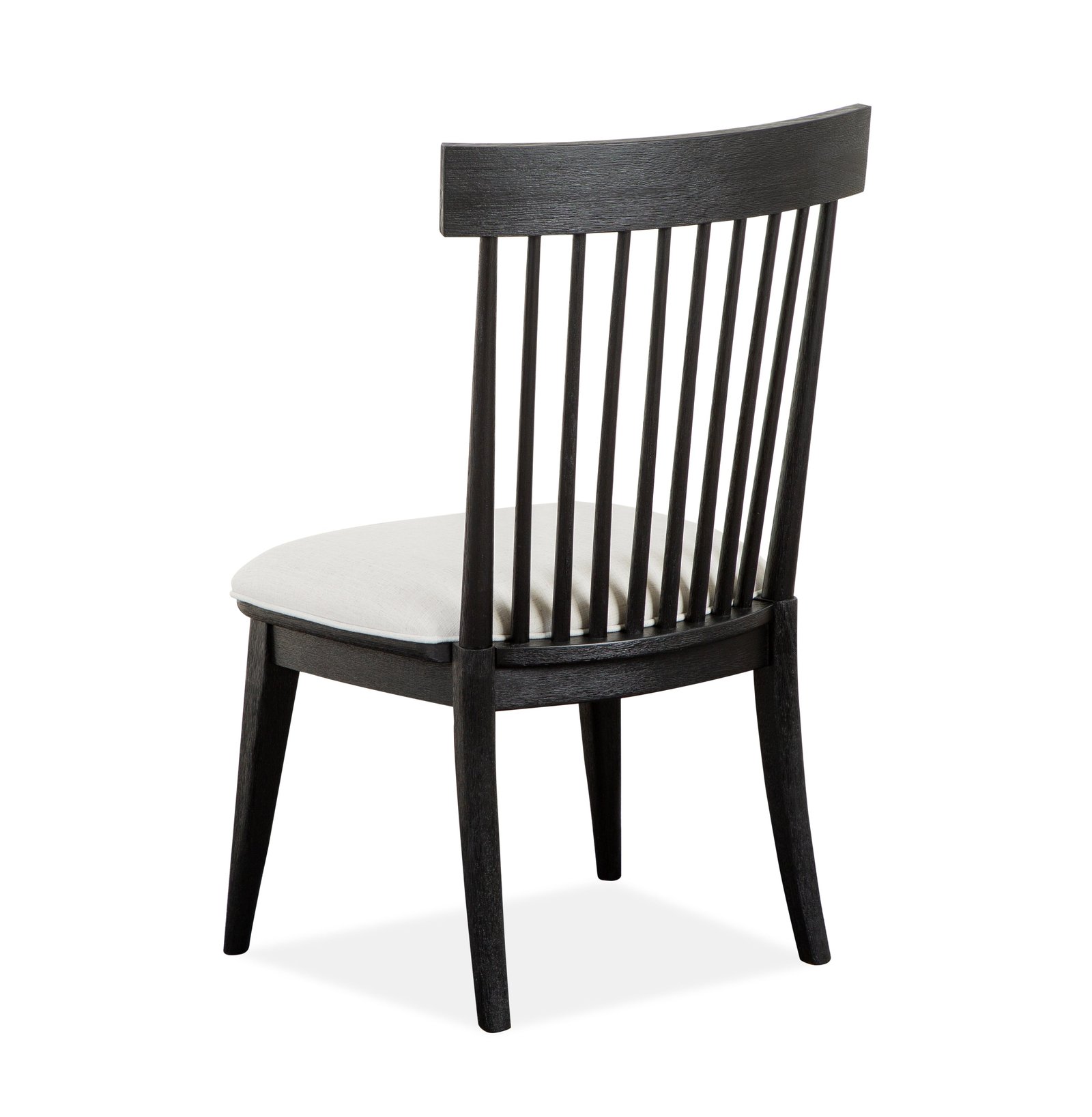 Harper Springs Dining Side Chair w/Uph.Seat&Wood WindsorBack(2/ctn) in Silo White - Image 2
