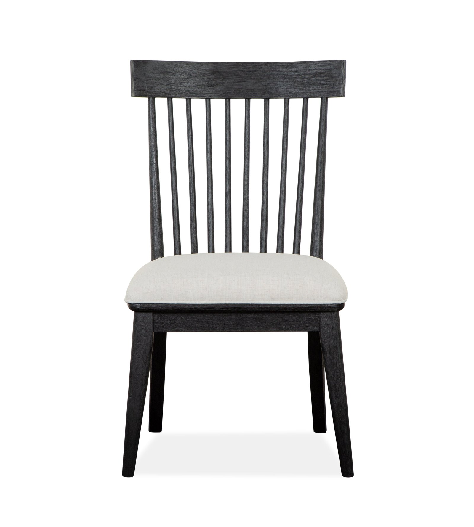 Harper Springs Dining Side Chair w/Uph.Seat&Wood WindsorBack(2/ctn) in Silo White