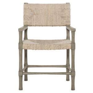 Bernhardt Interiors Palma Arm Chair in Rustic Grey