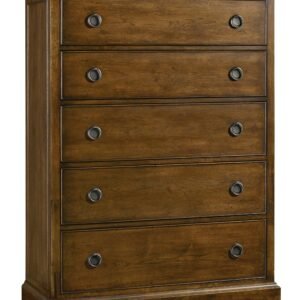 Hooker Furniture Archivist Six-Drawer Chest in Dark Wood