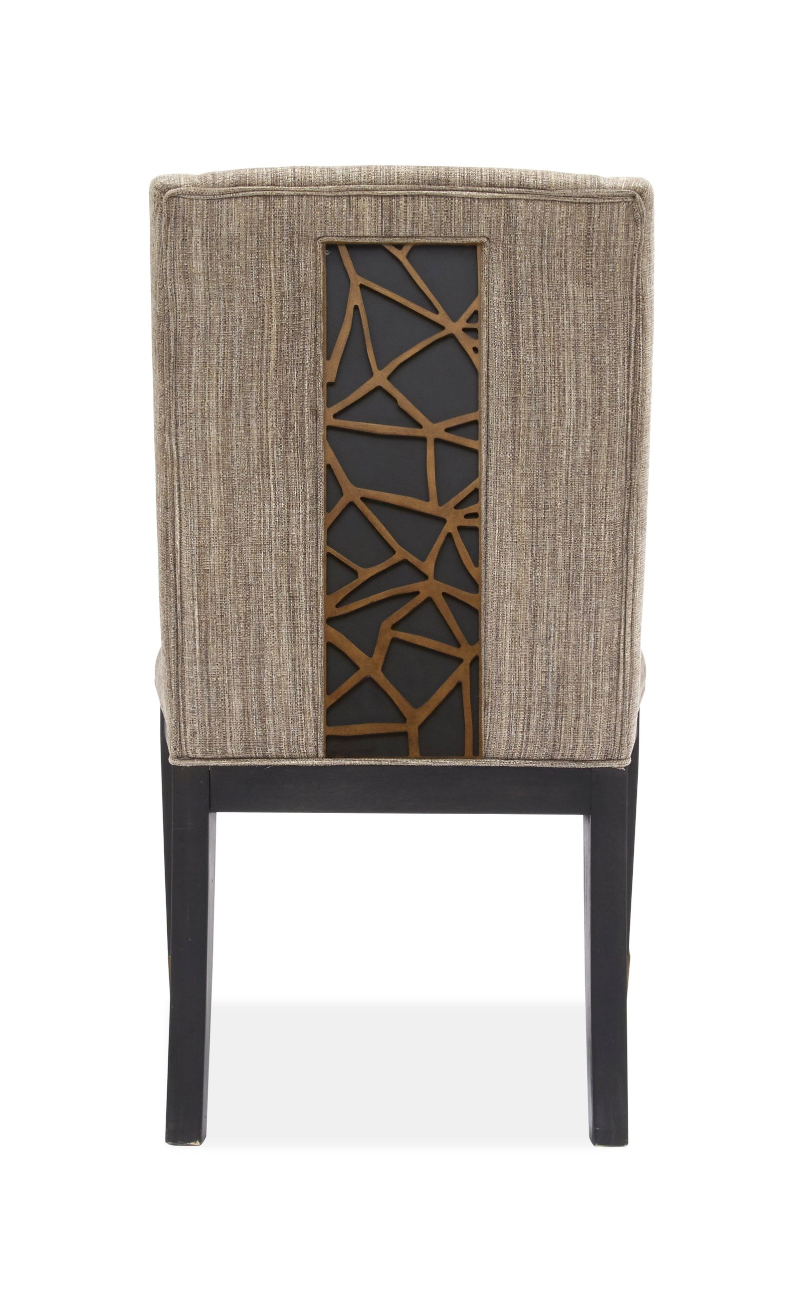 Ryker Upholstered Host Side Chair (2/ctn) in Nocturn Black - Image 4
