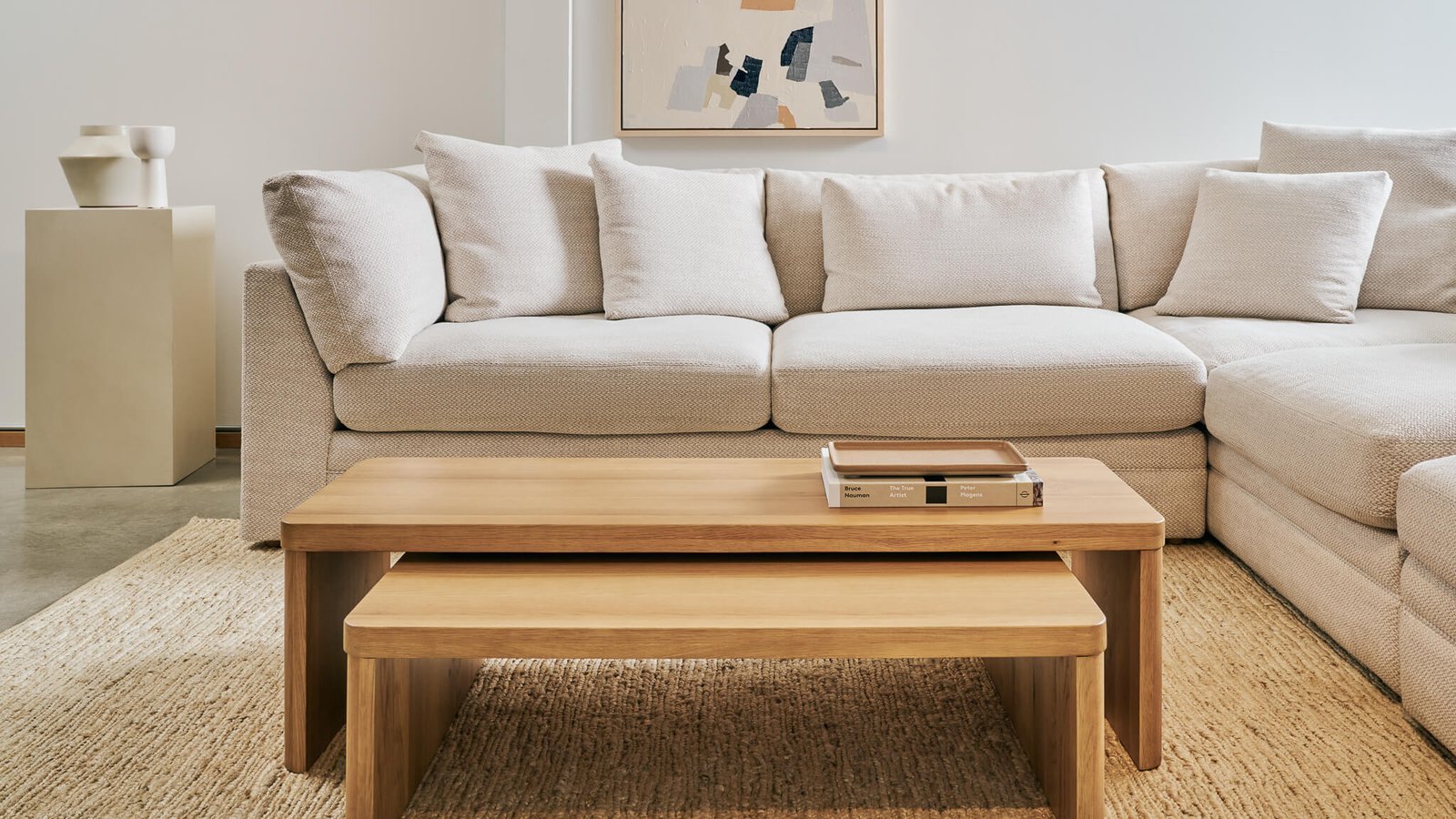 Form Coffee Table Small Oak - Image 3