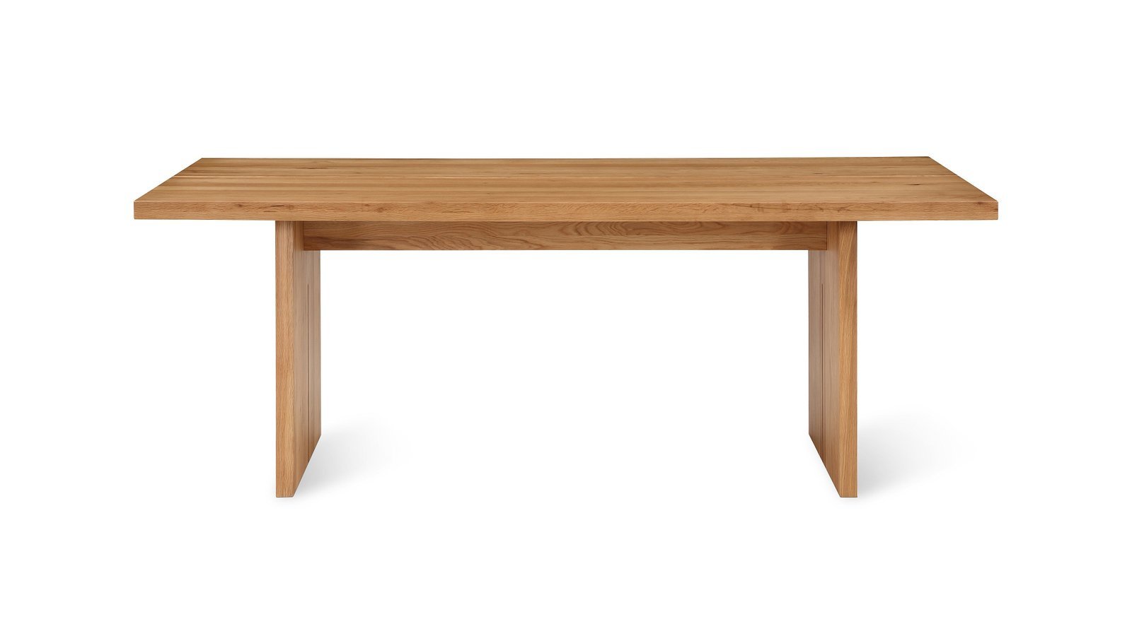 Plane Dining Table Seats 6-8 | Straight Edge | Oak - Image 5