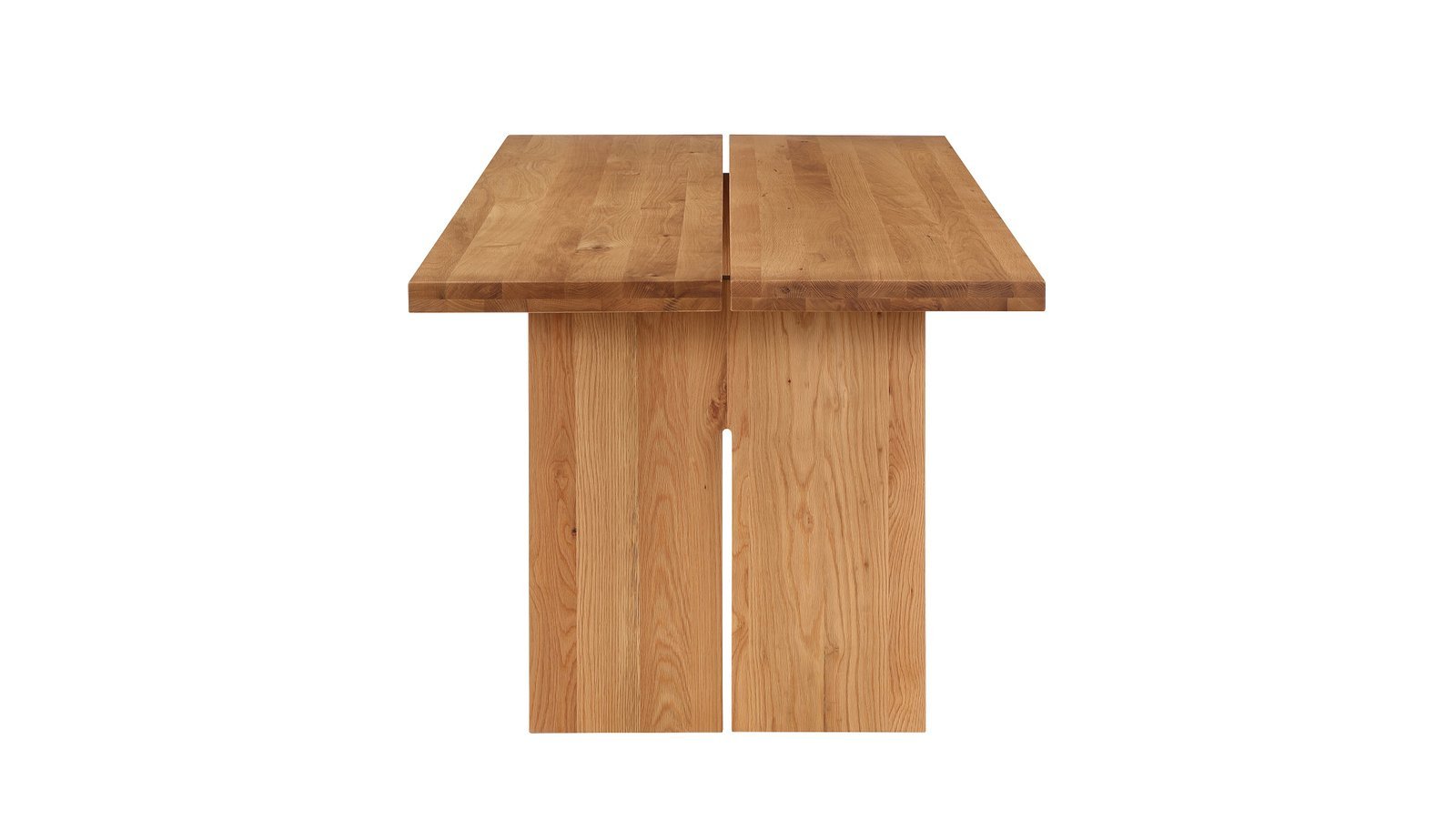Plane Dining Table Seats 6-8 | Straight Edge | Oak - Image 6